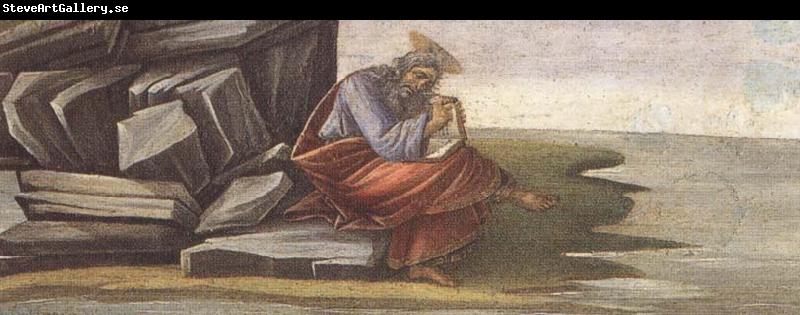 Sandro Botticelli St John the Evangelist at Patmos